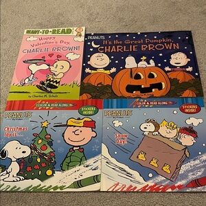Peanuts  Charlie Brown Book Bundle 
Two books and 2 coloring books
